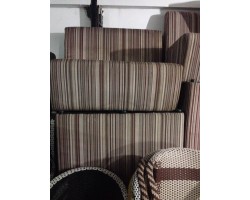 Thanh Lý Sofa Cafe Vải Nâu Cũ L1